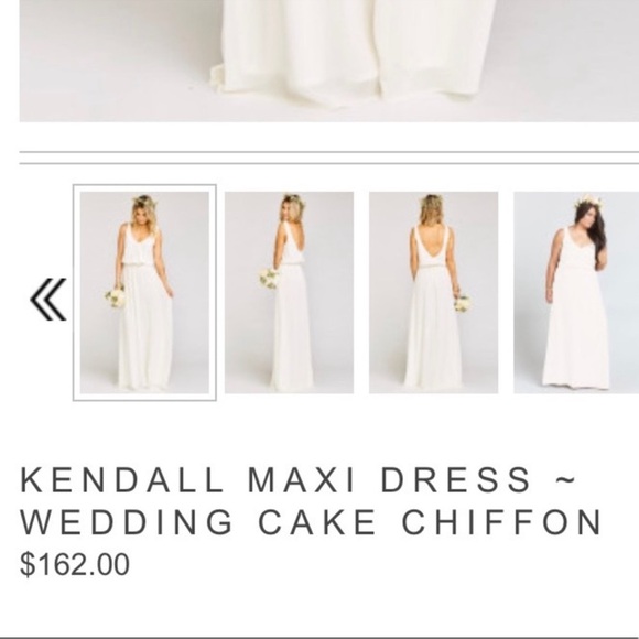 Show me your mumu Kendall Wedding Cake Chiffon Maxi Dress - Picture 4 of 15